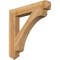 Ekena Millwork Legacy Arts & Crafts Rough Sawn Bracket, Western Red Cedar, 6"W x 40"D x 40"H BKT06X40X40LEC03RWR - alternate 1